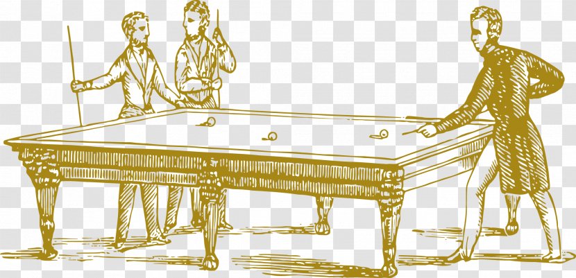 Billiards Cue Stick - Furniture - Playing Billiard Man Transparent PNG