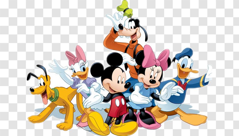 Mickey Mouse Minnie Daisy Duck Donald Transparent PNG
