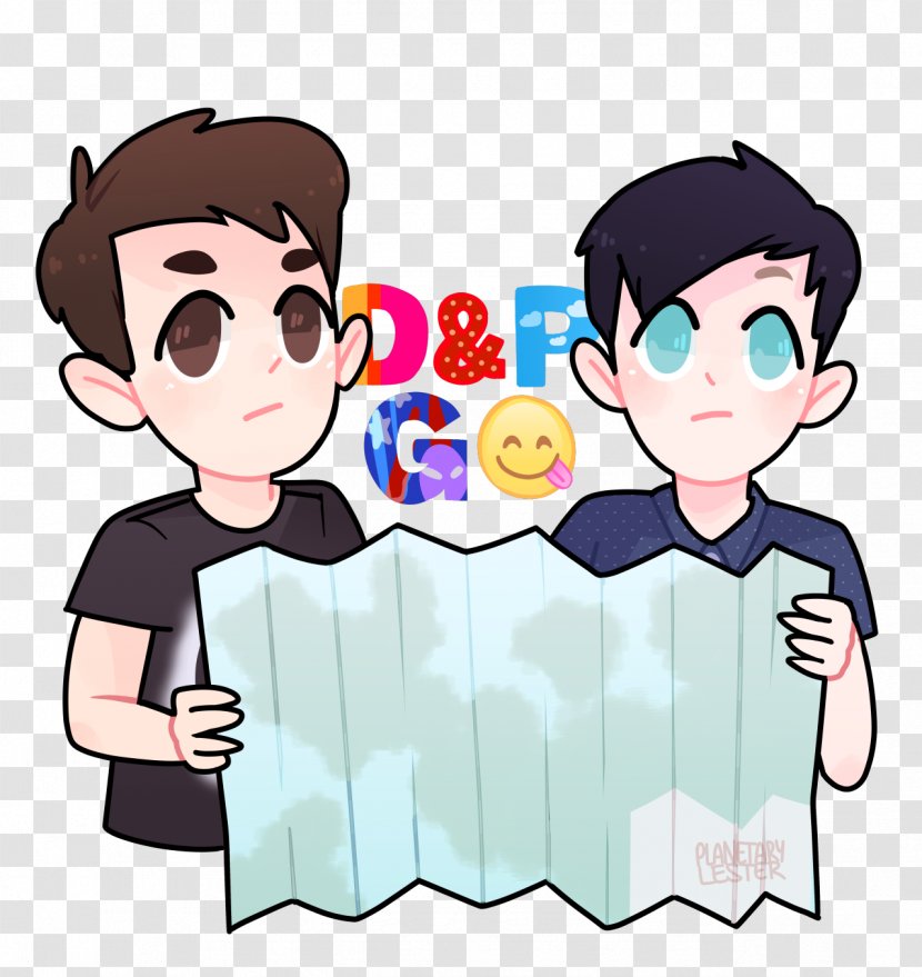 Dan And Phil Go Outside Drawing - Tree - Funny Cat Transparent PNG