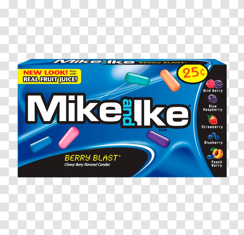 Mike And Ike Juice Candy Flavor Just Born Transparent PNG
