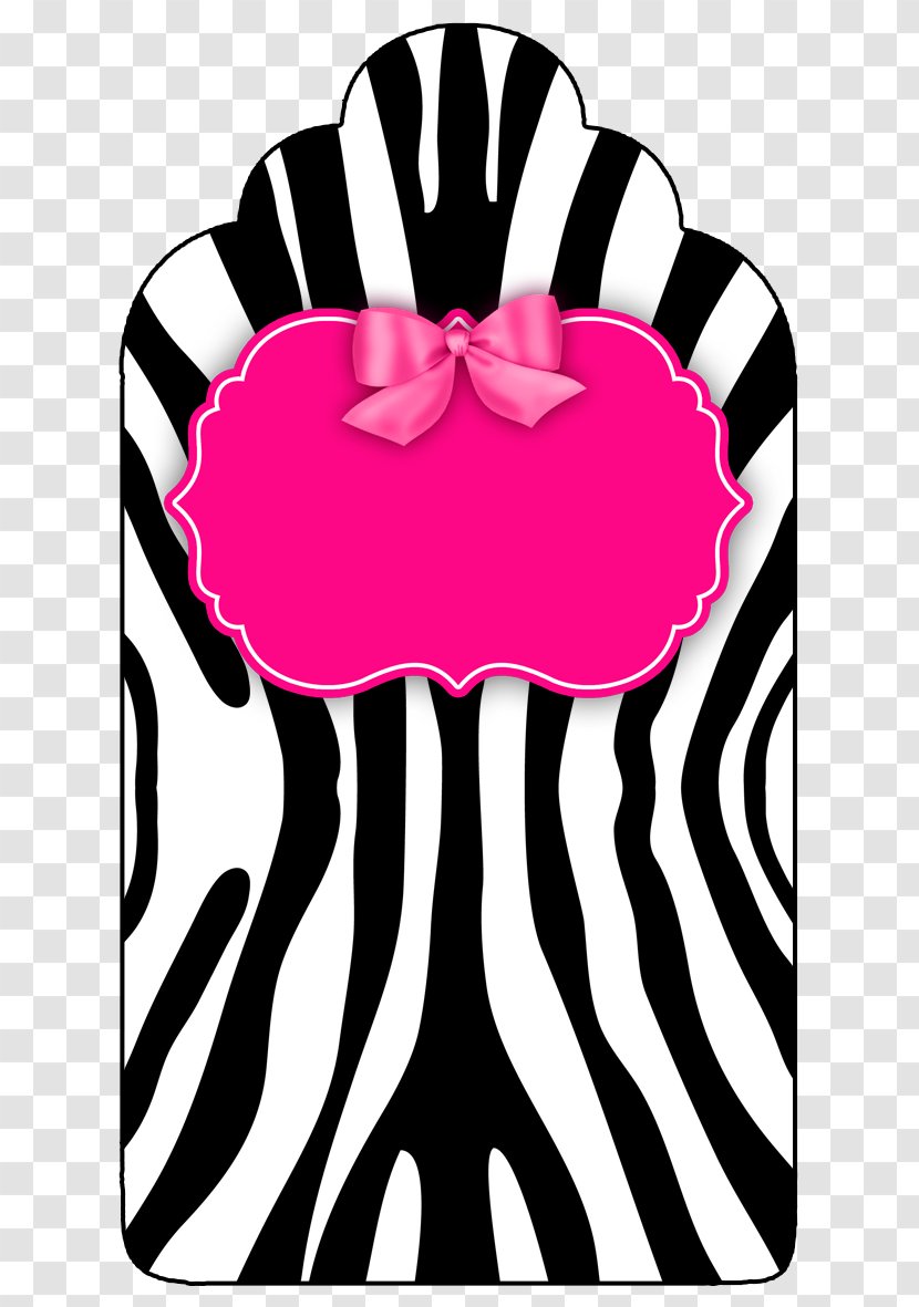 Label Zebra Party Convite Clip Art - Quincea%c3%b1era Transparent PNG