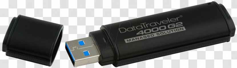 USB Flash Drives Data Storage Kingston Technology Computer Hardware Hardware-based Full Disk Encryption - Usb Transparent PNG