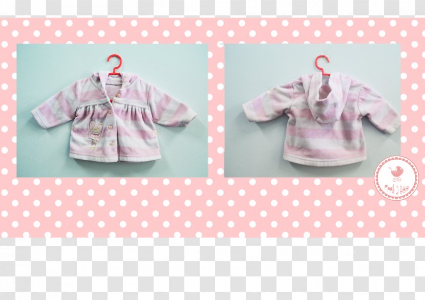 Paper Sleeve Pink M Textile Outerwear - Baby Clothes Transparent PNG