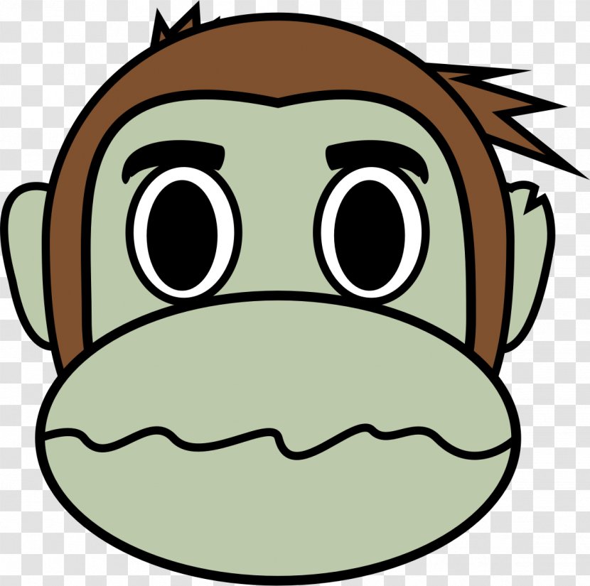 Ape Mandrill Monkey Primate Clip Art - Crying Emoji Transparent PNG