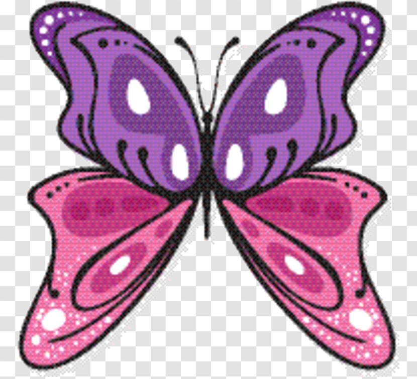 Tiger Cartoon - Monarch Butterfly - Emperor Moths Magenta Transparent PNG