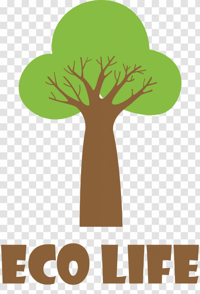 Eco Life Tree Eco Transparent PNG