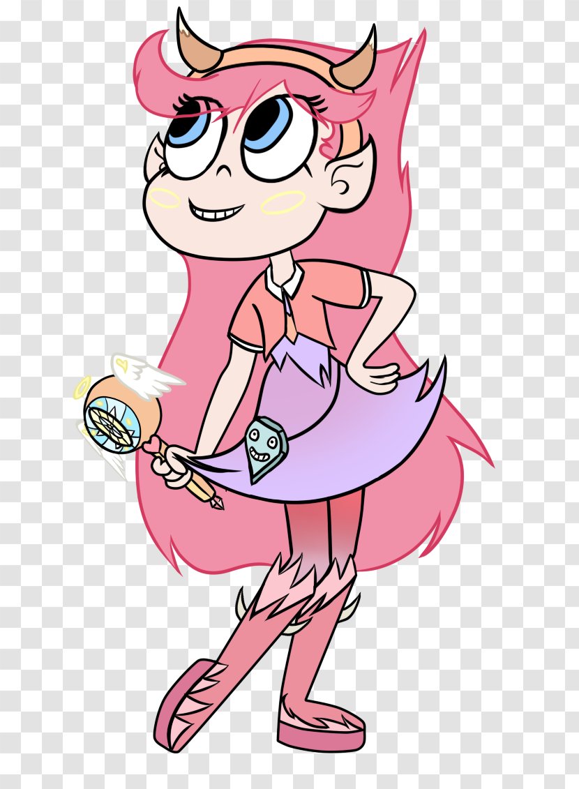 Fan Art Finger - Heart - Star Vs The Forces Of Evil Transparent PNG