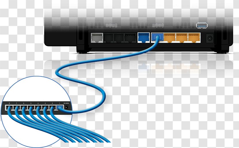 Wireless Router Computer Network - Design Transparent PNG