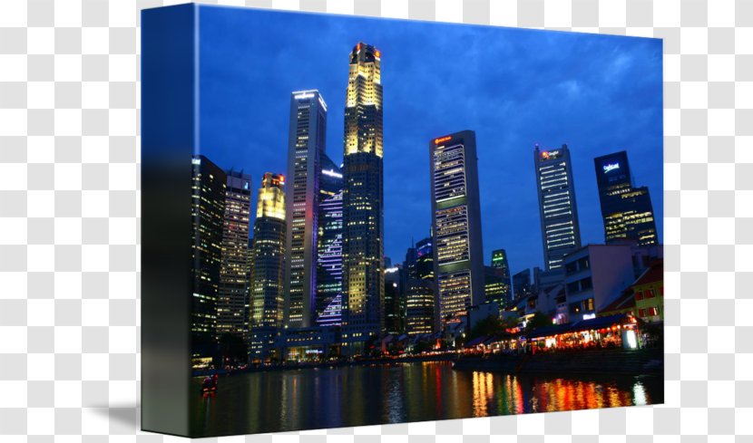 Skyline Skyscraper Cityscape Metropolitan Area - Metropolis - Singapore City Transparent PNG