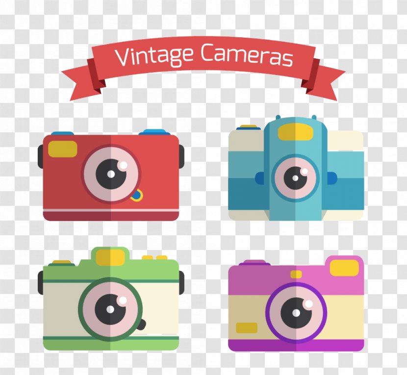 Camera Download - Area - Color Vintage Transparent PNG