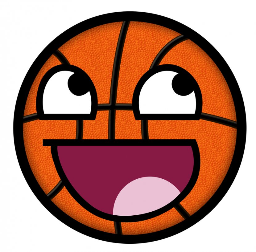 Smiley Clip Art - Bag Tag - Basketball Face Cliparts Transparent PNG