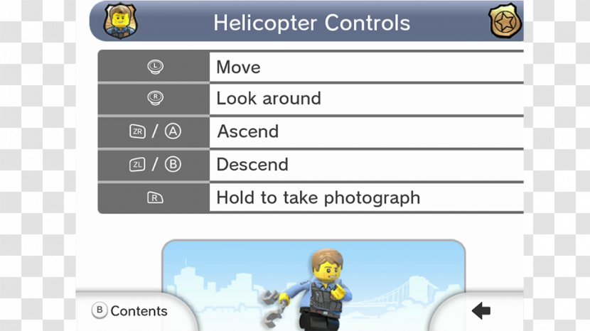 Screenshot Web Page Game Cartoon Technology - Multimedia - Lego City Undercover Karte Transparent PNG
