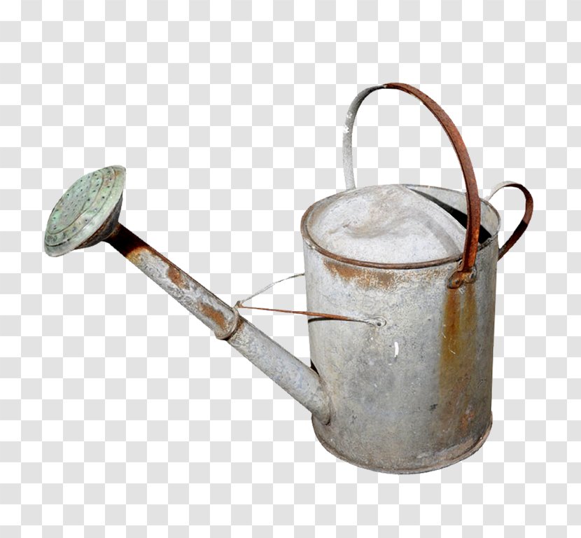 Watering Cans Garden Metal Green - Hollyhock - Jonquille Transparent PNG