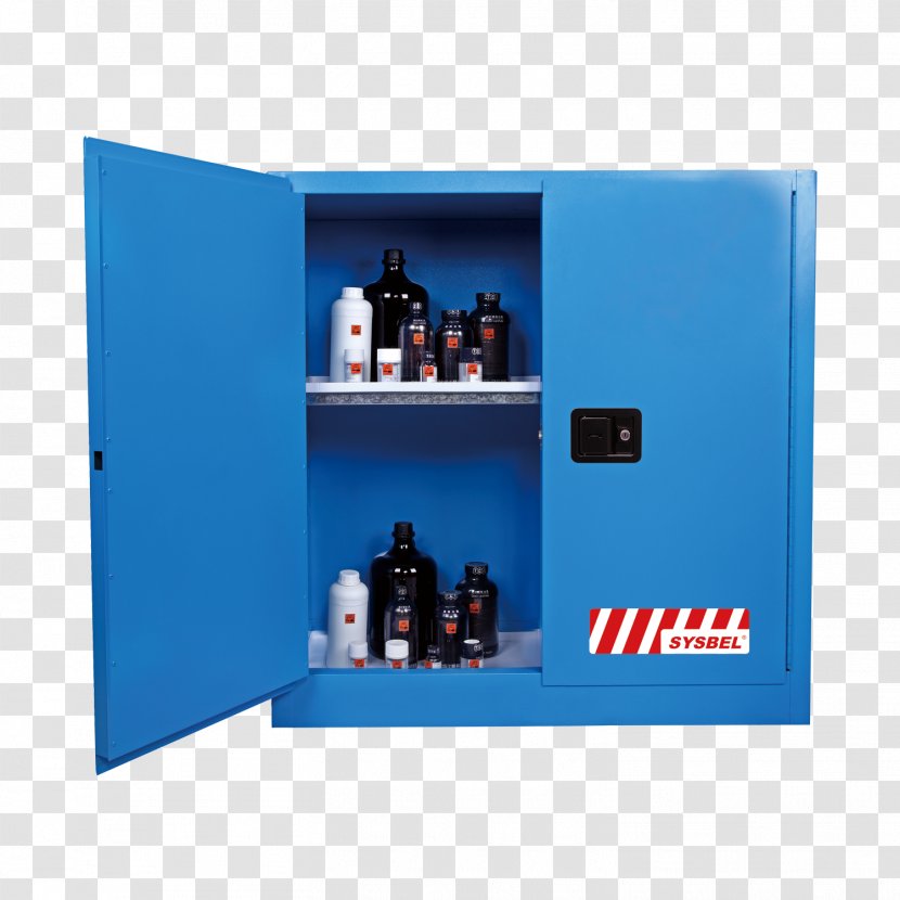 Corrosive Substance Corrosion Cabinetry Laboratory Chemical - Steel - Cabinet Transparent PNG