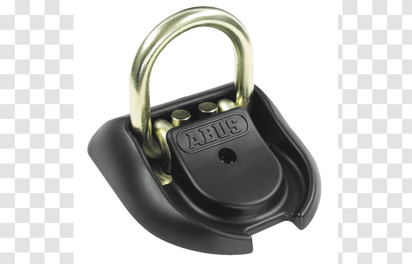 ABUS Wall Lock Motorcycle Earth Anchor - Padlock Transparent PNG