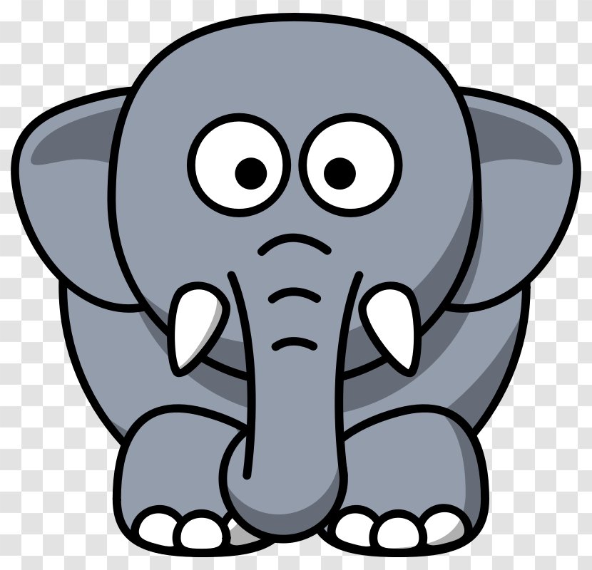 Elephant Joke In The Room Child Clip Art - Dog Like Mammal - Pictures Cartoon Transparent PNG