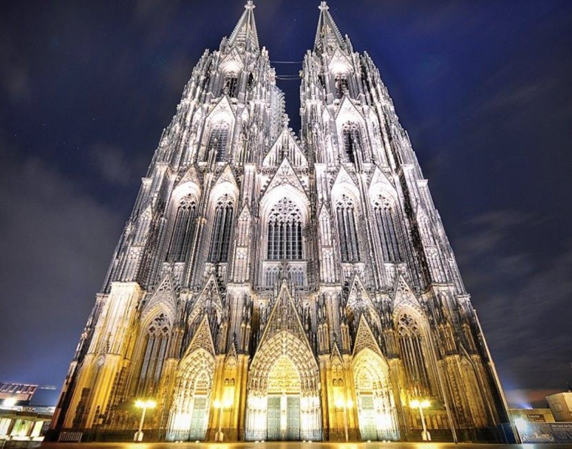 Cologne Cathedral Gothic Architecture Church Catholicism - Sky Transparent PNG
