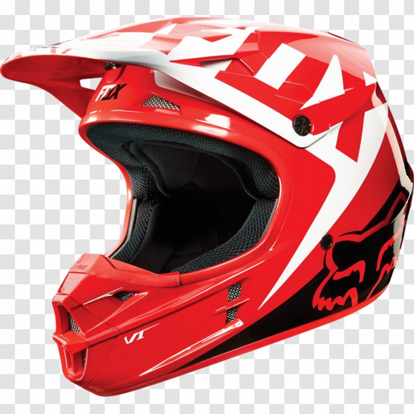 Motorcycle Helmets Fox Racing Motocross - Ski Helmet Transparent PNG