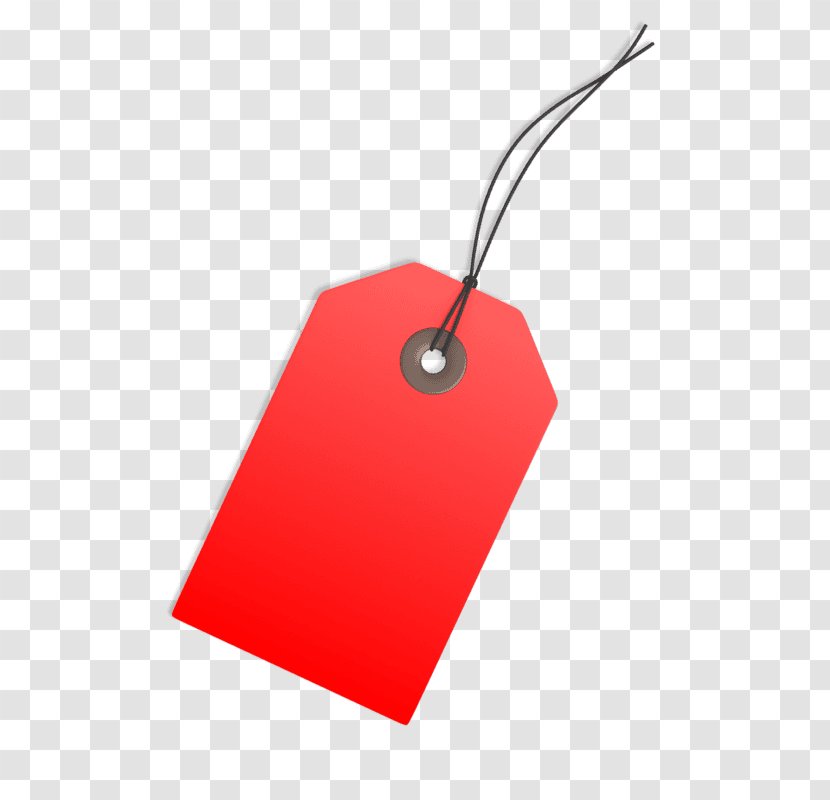 Image Price Tag Clip Art - Red - Packaging Transparent PNG