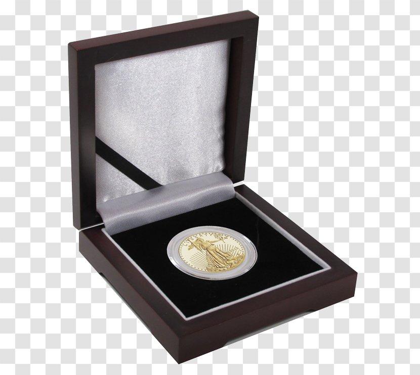 Wooden Box Coin Capsule Challenge Display Case - Medal Transparent PNG