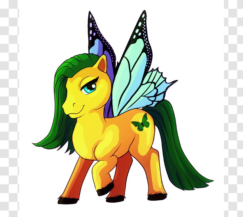 Pony Butterfly How-to Clip Art - Realistic Transparent PNG