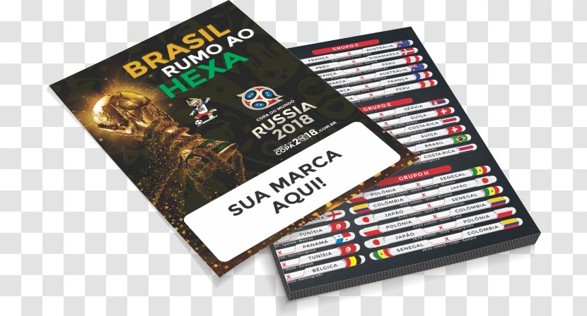 2018 World Cup 2014 FIFA 2022 Paper Brazil - Office Supplies - Rumo Ao Hexa Transparent PNG