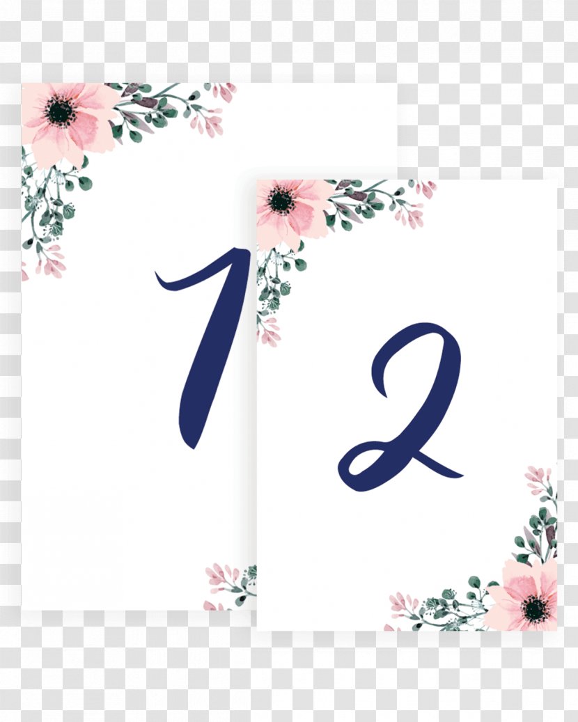 Table Number Wedding Budget Font Transparent PNG