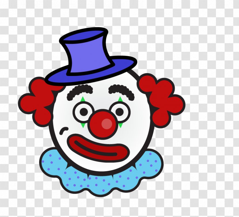Clip Art Illustration Thought Cartoon Smiley - Mood - Smile From The Sad Clown Transparent PNG
