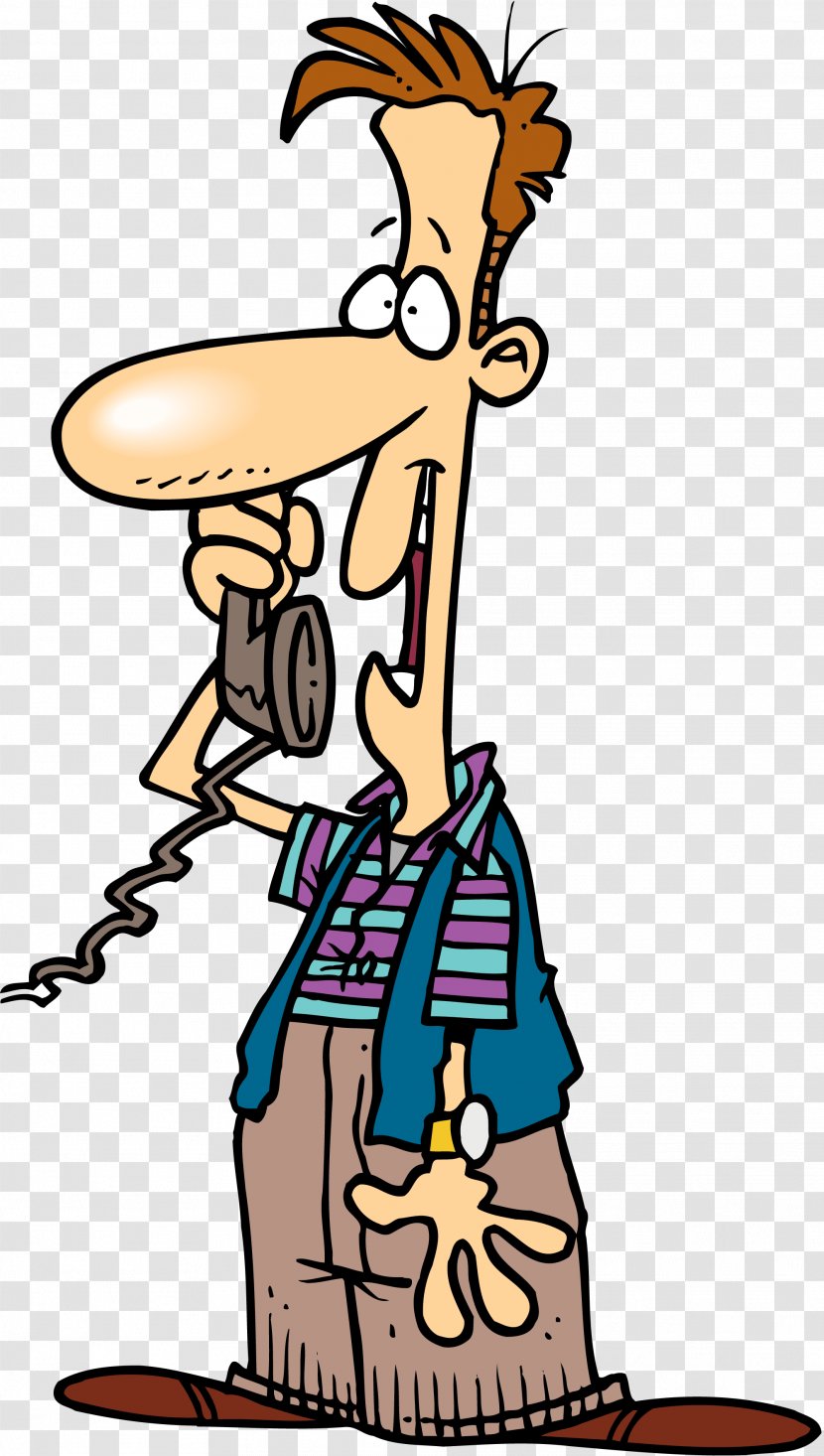 Telephone Call Cartoon Candlestick Sony Xperia Go - Human Behavior - Phone Transparent PNG