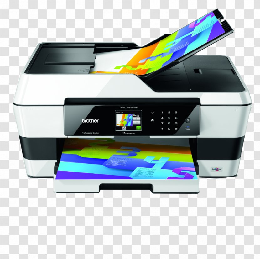 Multi-function Printer Inkjet Printing Duplex - Brother Transparent PNG