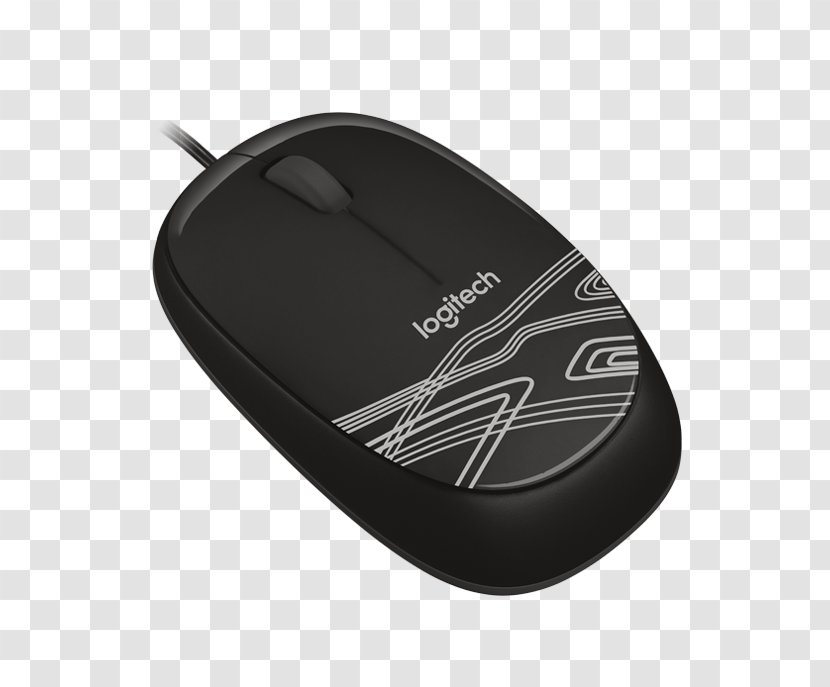 Computer Mouse Apple USB Logitech M105 Optical Transparent PNG