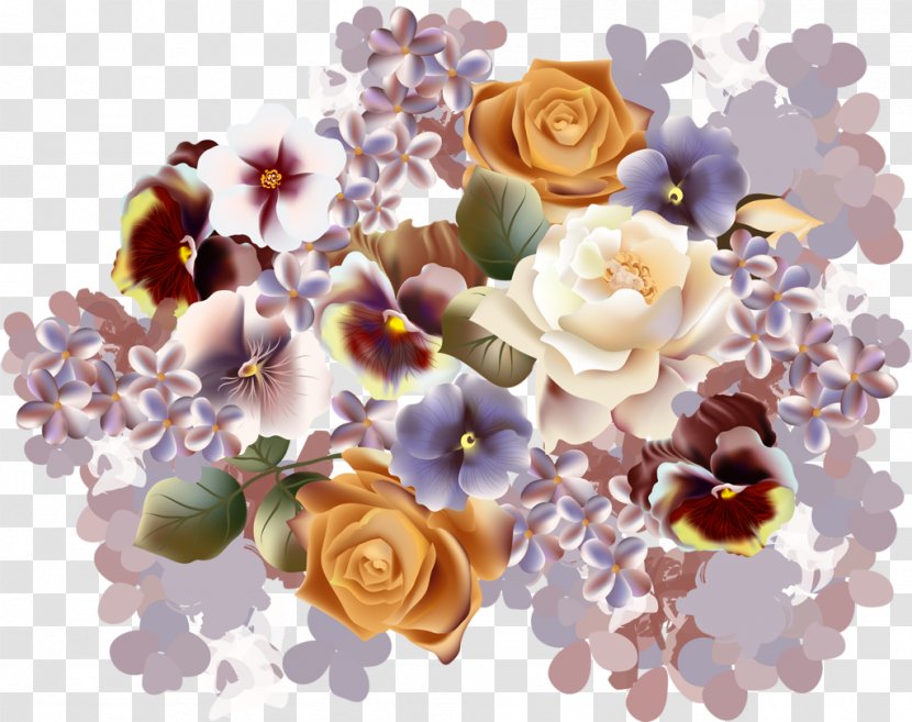 Rose Floral Design Cut Flowers Victorian Era - Flower Transparent PNG