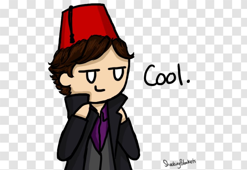 Sherlock Holmes Fez Hawkgirl Image Drawing - Happiness - Cumberbatch Khan Transparent PNG