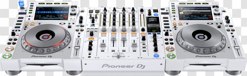 Pioneer DJ Disc Jockey Controller CDJ DJM - Cartoon - Dj Set Transparent PNG