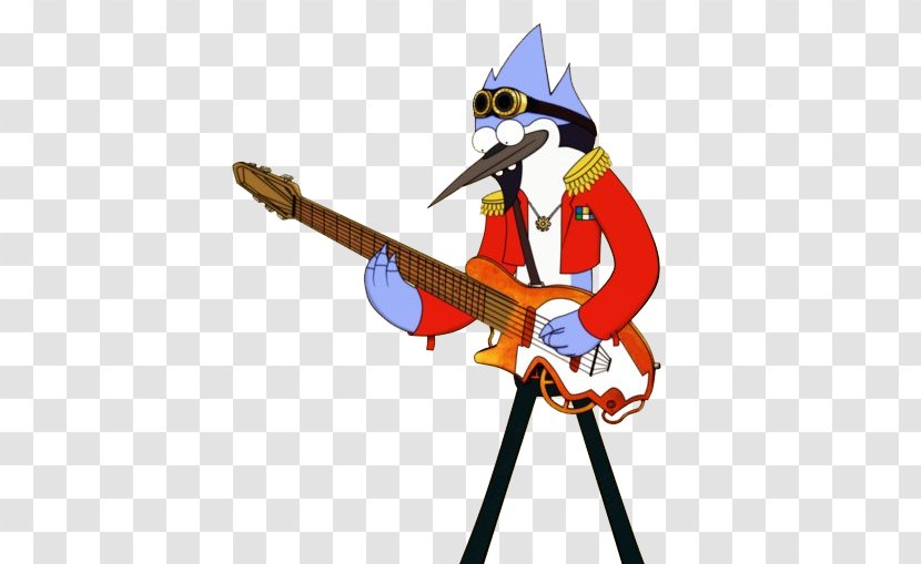 Mordecai And The Rigbys Humour Cartoon Network - String Instrument - Regular Show Transparent PNG