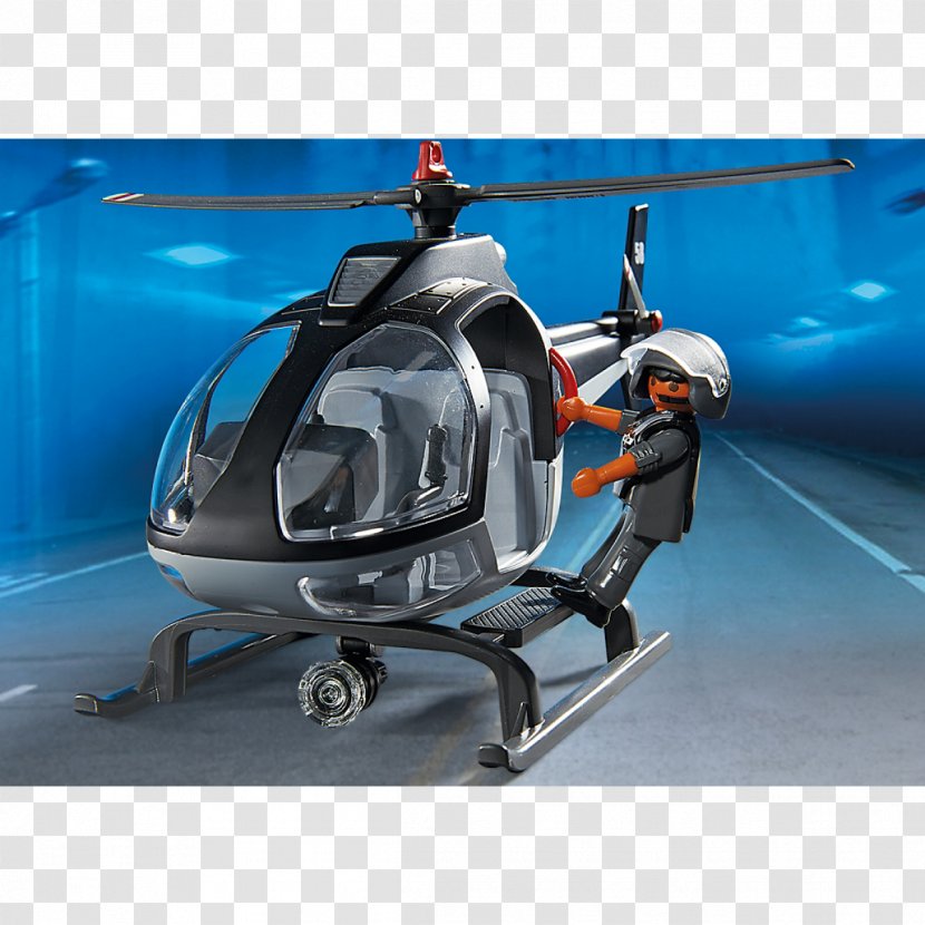 Helicopter Rotor Playmobil Police Toy Transparent PNG