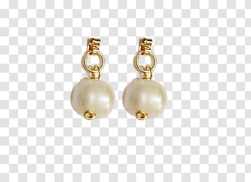 Pearl Earring Body Jewellery Gold - Jewelry Making Transparent PNG