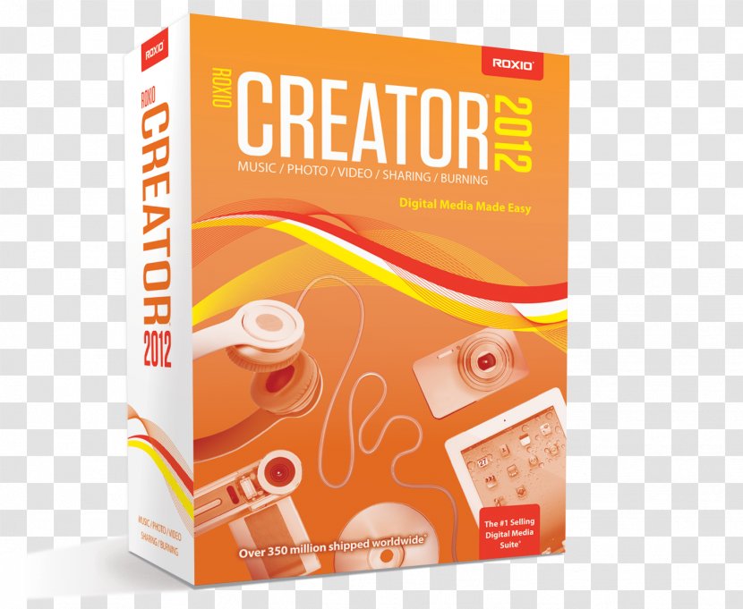 Roxio Creator Computer Software DVD Corel - Dvd Transparent PNG