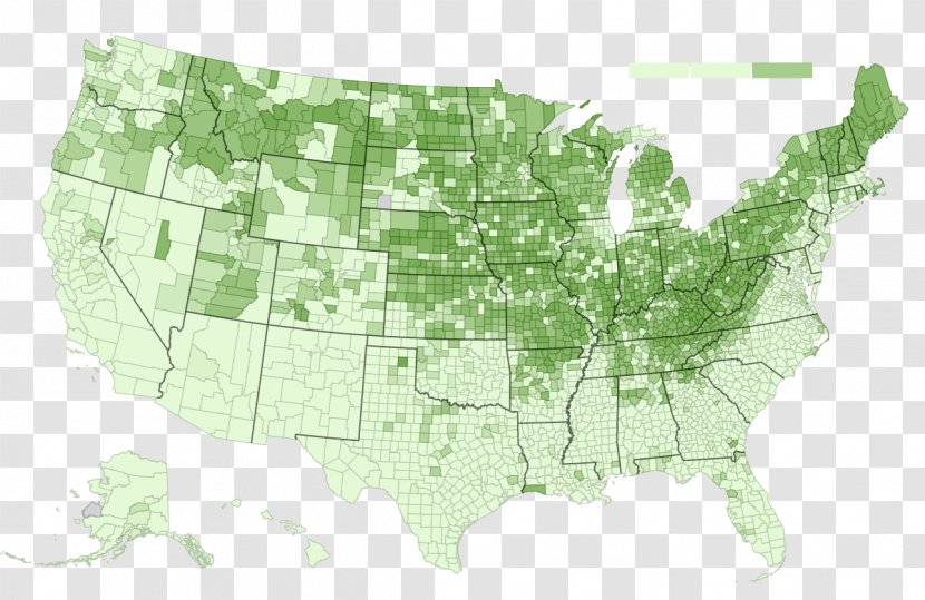 United States Map Racial Segregation Population Demography - Census Block - Pop Charts Transparent PNG
