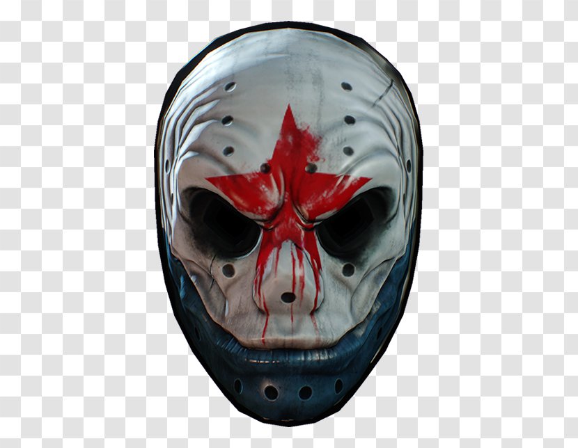 Payday 2 Payday: The Heist Overkill Software Mask Video Game - Skull Transparent PNG