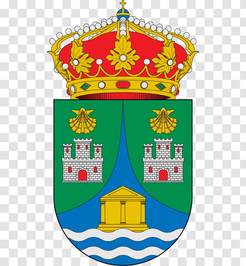 Quiroga Coat Of Arms Escutcheon Crest Or - Christmas Tree Transparent PNG