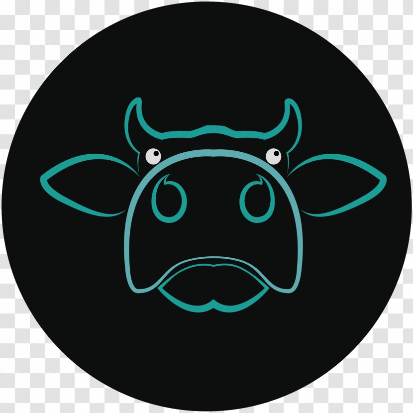 Snout Green Logo Clip Art - Symbol - Angry Cow Transparent PNG