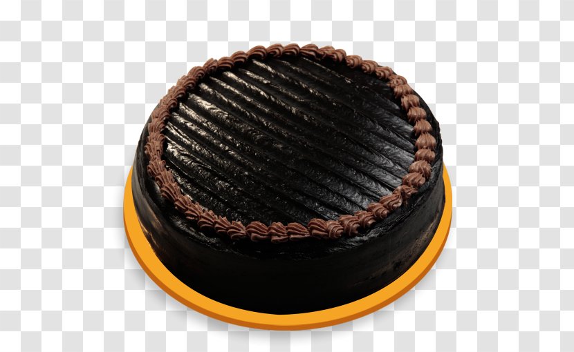 Chocolate Truffle Cake Ganache Birthday Cream - Bakery Transparent PNG