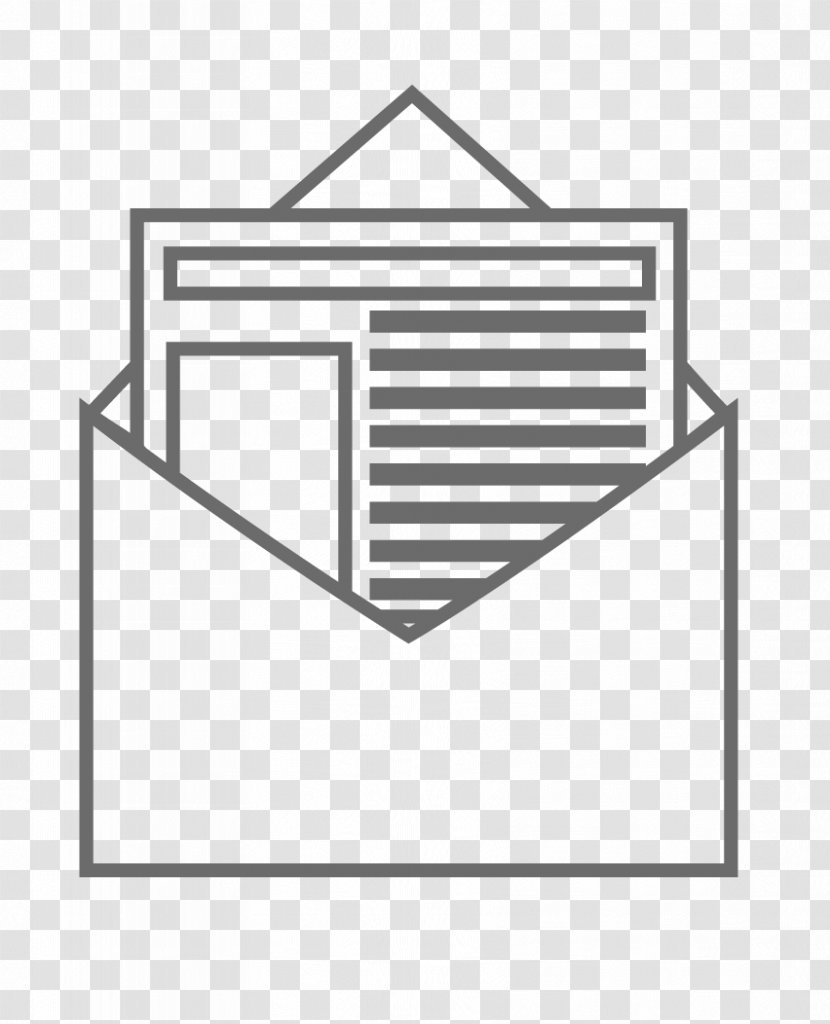Email Bounce Address Clip Art - Black - Travel Brochure Transparent PNG