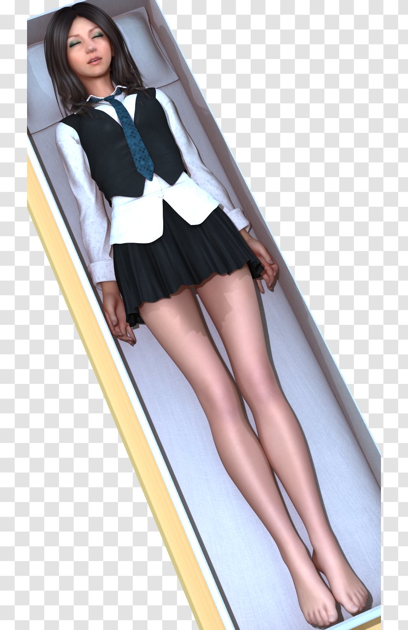 Fantasy Coffin Funeral Woman Digital Art - Frame Transparent PNG