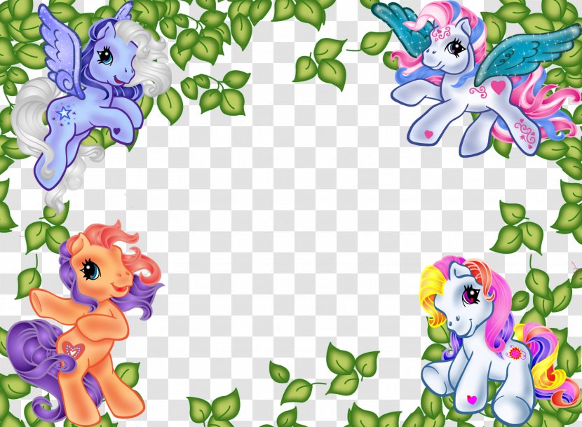 My Little Pony Party Convite Cuadro - Plant Transparent PNG