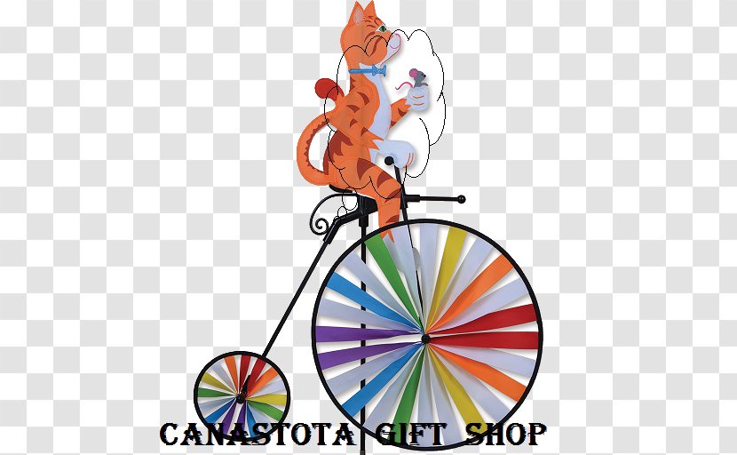 Bicycle Wheels Cat Cycling - Area - Wind Wheel Transparent PNG
