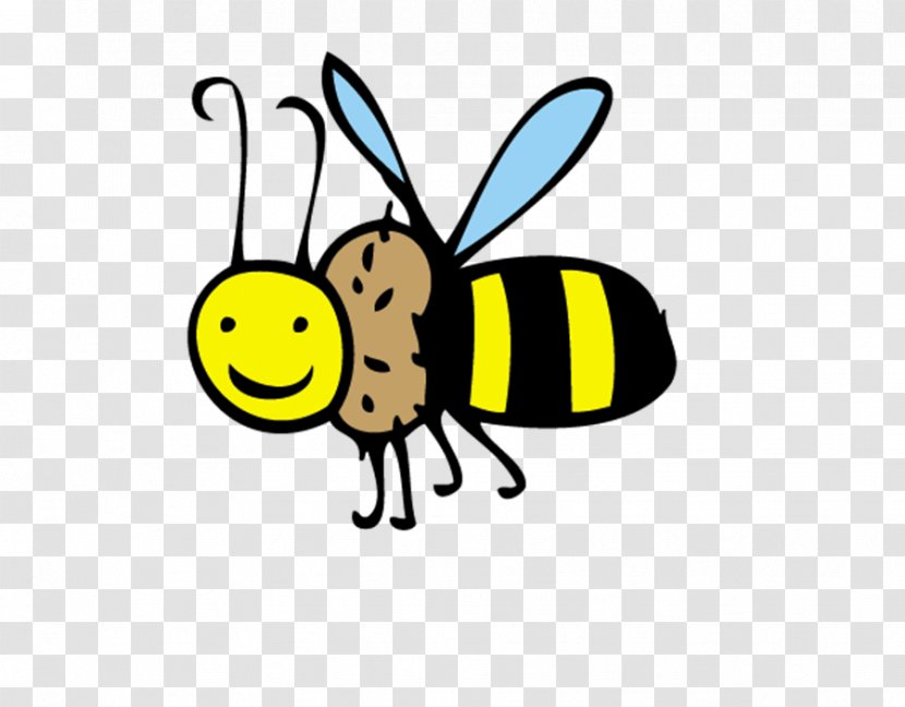 Cartoon Animation - Insect - Bee Transparent PNG