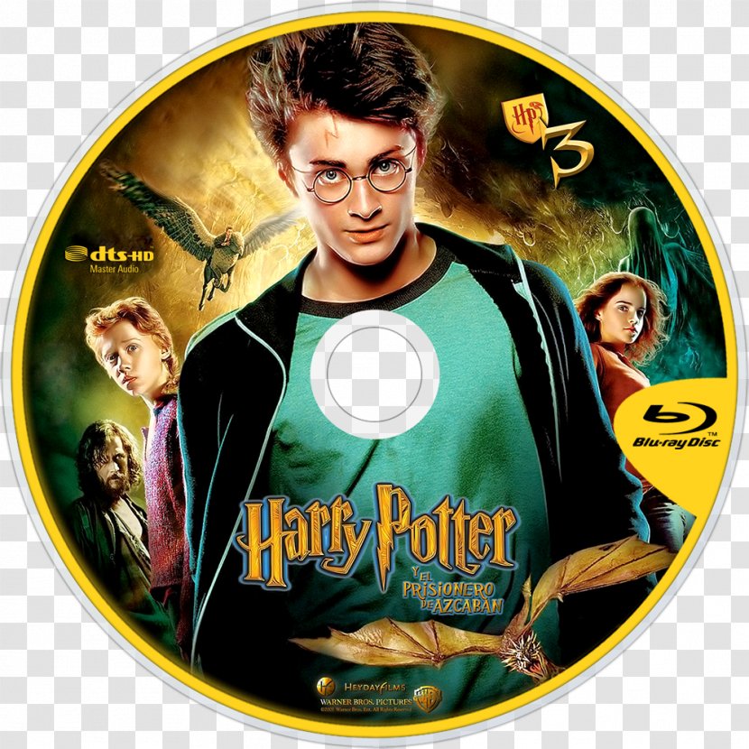 Harry Potter And The Prisoner Of Azkaban Philosopher's Stone Film Blu-ray Disc - Album Cover Transparent PNG