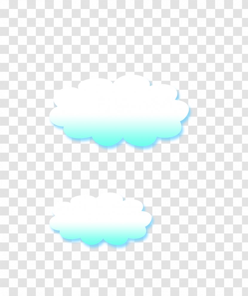 Blue Sky Pattern - Aqua - Cloud Transparent PNG